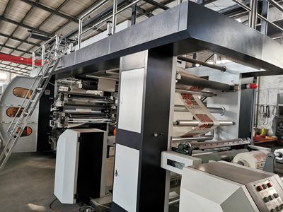 6 Color CI Flexo Printing Machine